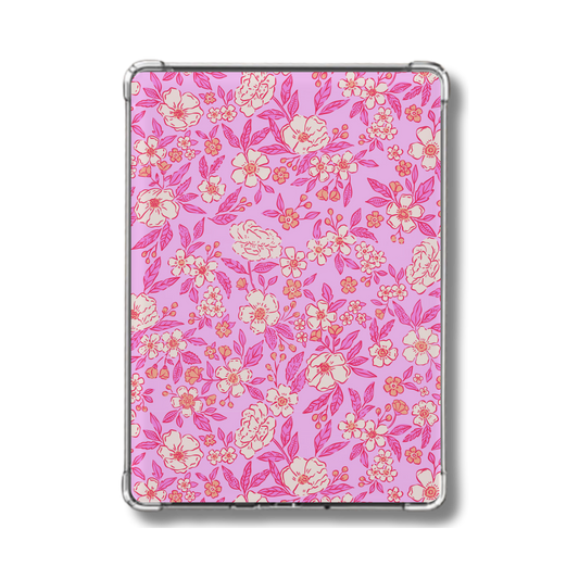 Pink and lilac Floral Holographic Insert