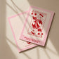 Bookish greeting card• Queen of books