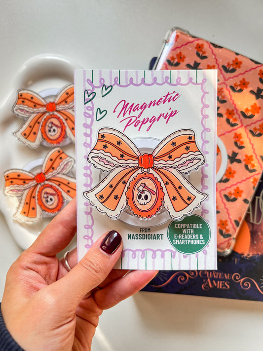 Spooky Bow Magnetic Grip