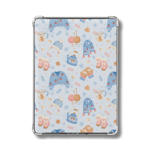 Cozy Blue Winter Holographic Insert