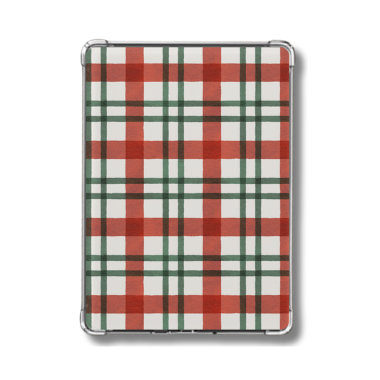 Watercolor Plaid Holographic Insert