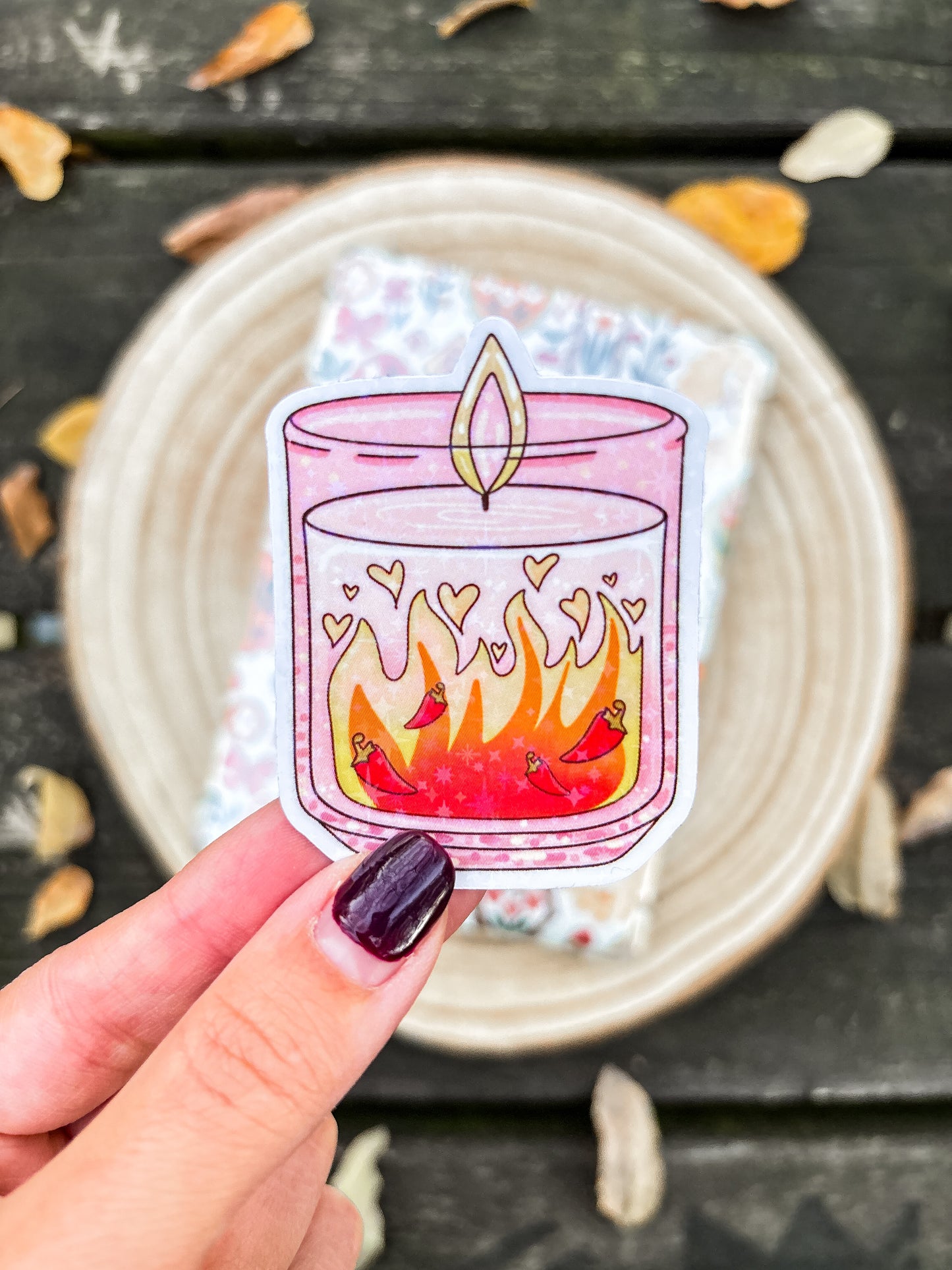 Smut Candle Vinyl Sticker