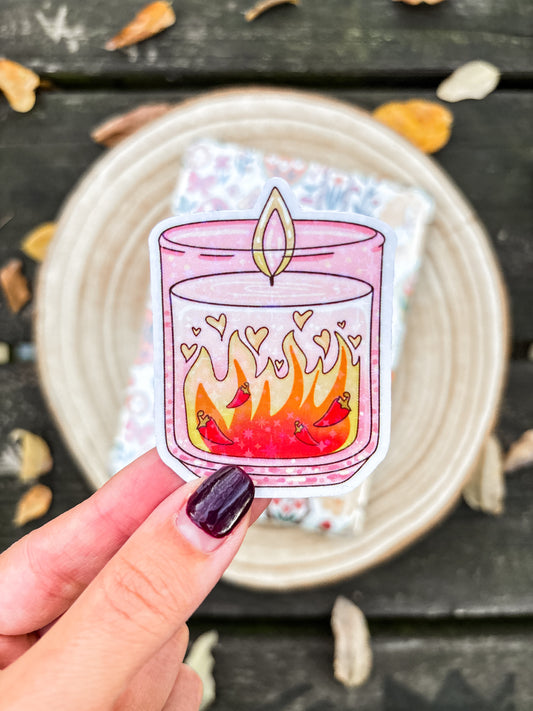 Smut Candle Vinyl Sticker