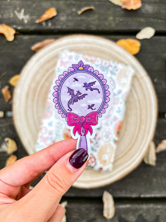 Fantasy Mirror Vinyl Sticker