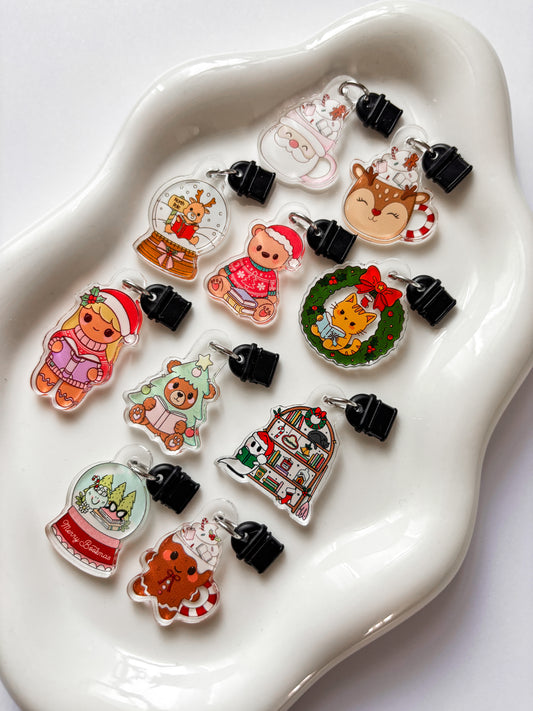 Christmas Acrylic Charms