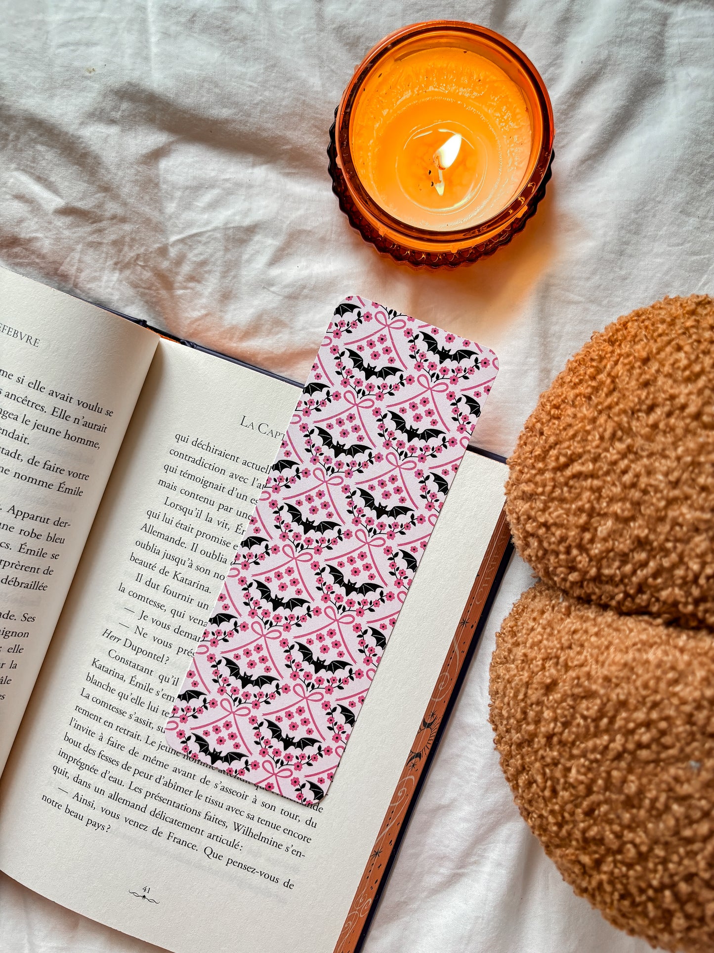 Coquette SPooky bookmark