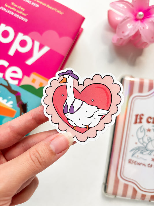 Summer Goose Vinyl Sticker
