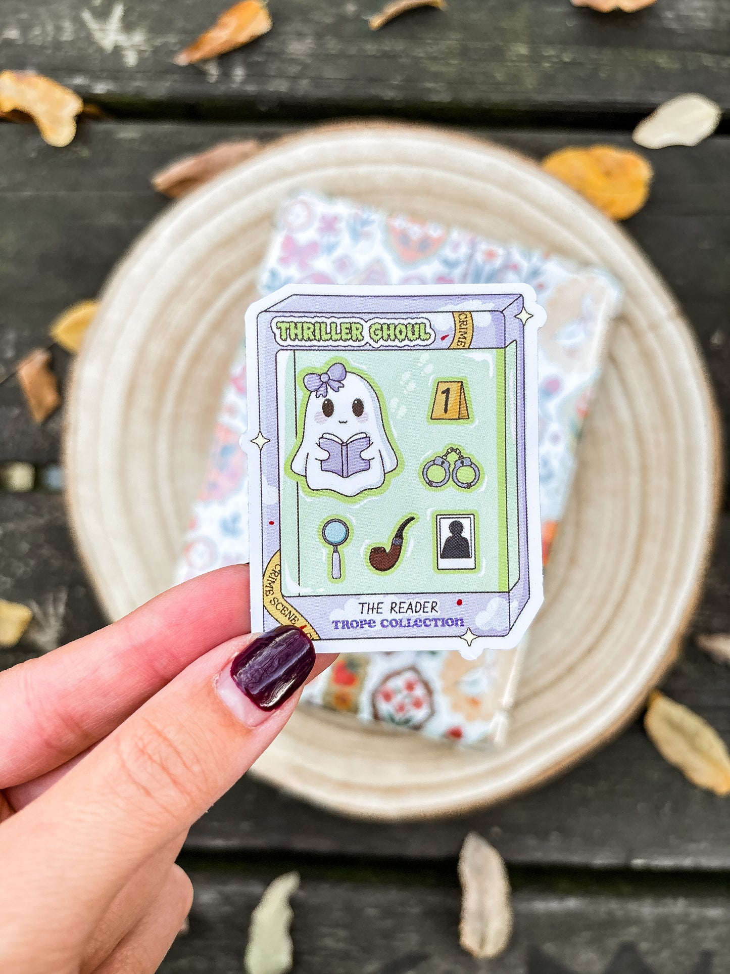 Thriller Ghoul Vinyl Sticker