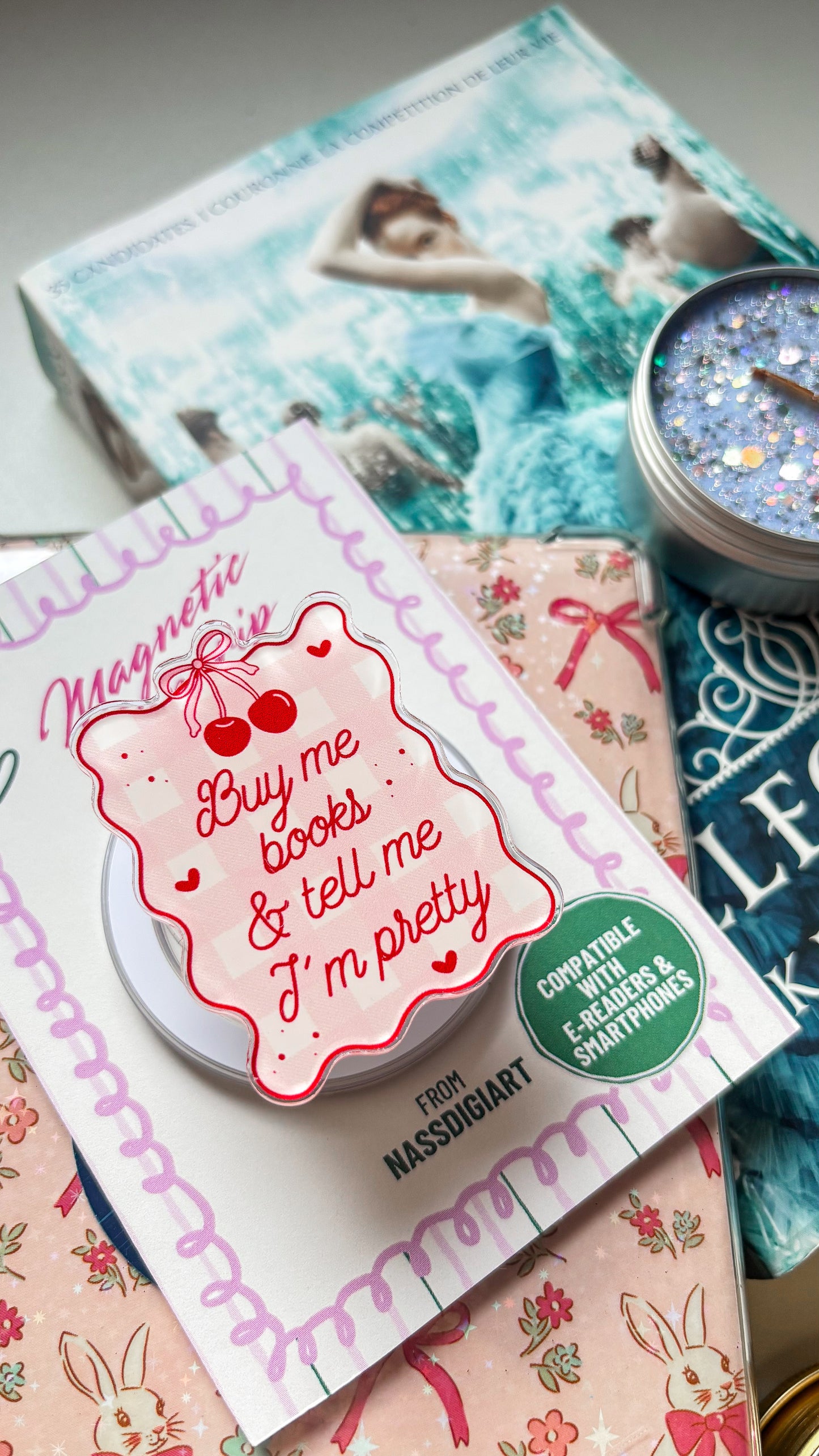 Buy me Books Magnetic Grip