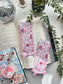 Coquette TBR Cart die-cut bookmark