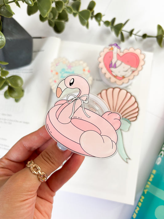 Summer Flamingo Magnetic Grip