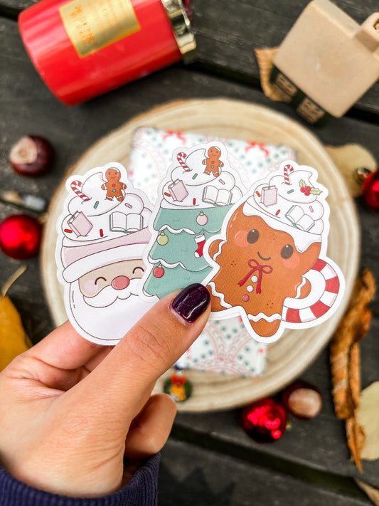 Holiday Mugs Vinyl Sticker