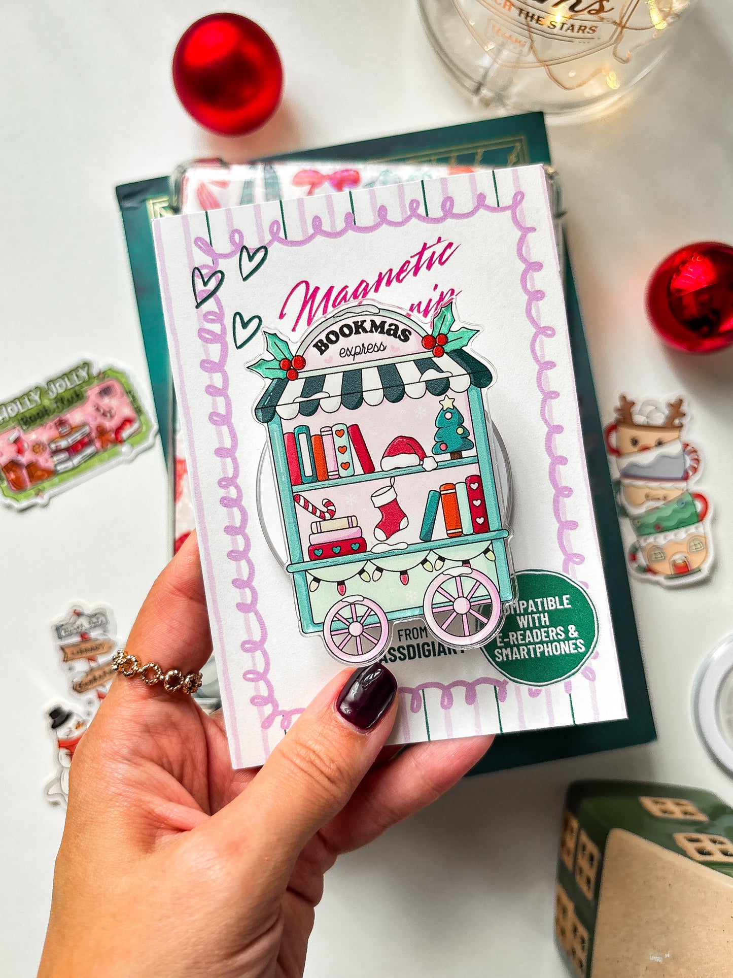 Bookmas Express Magnetic grip