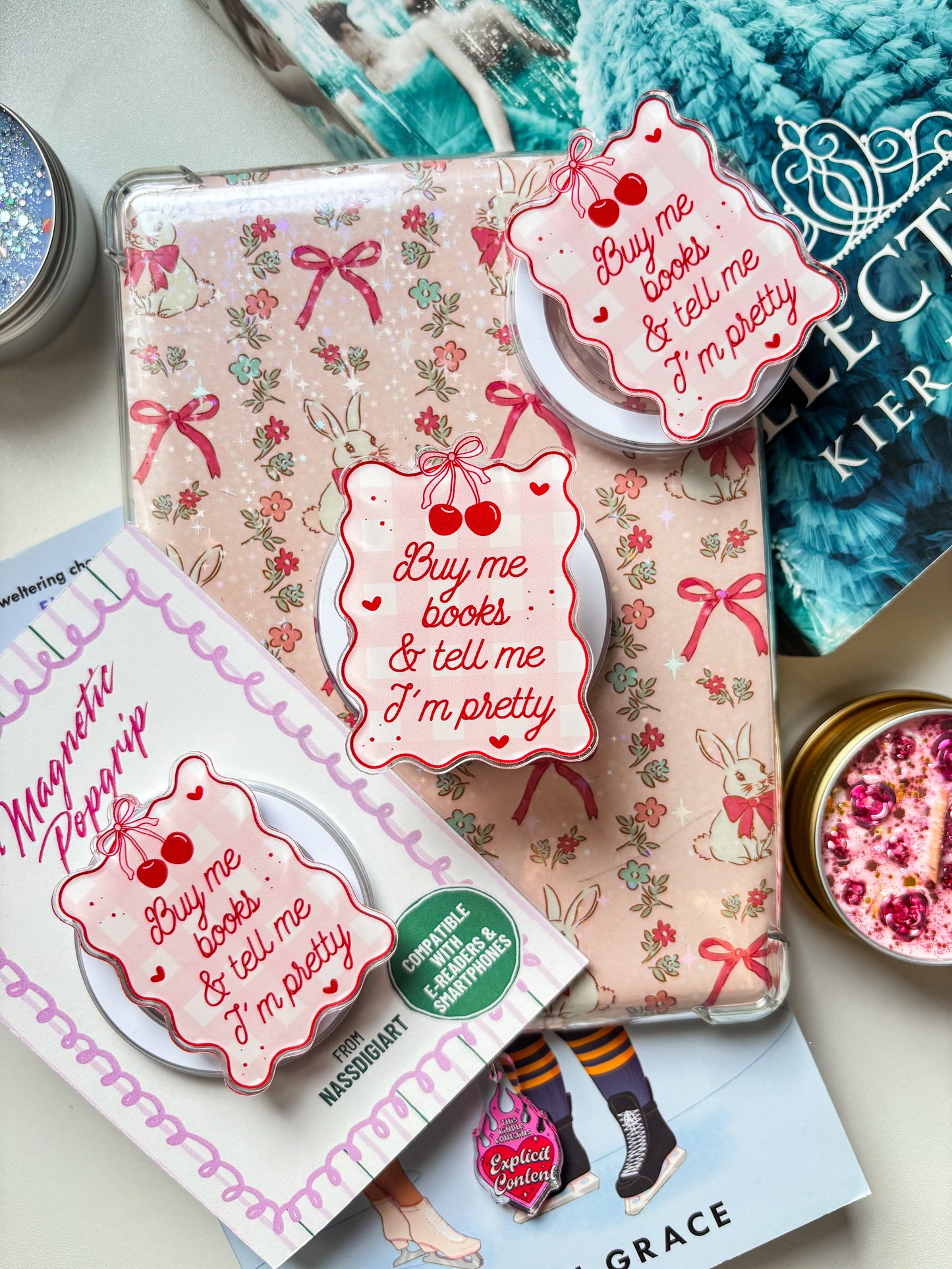 Buy me Books Magnetic Grip