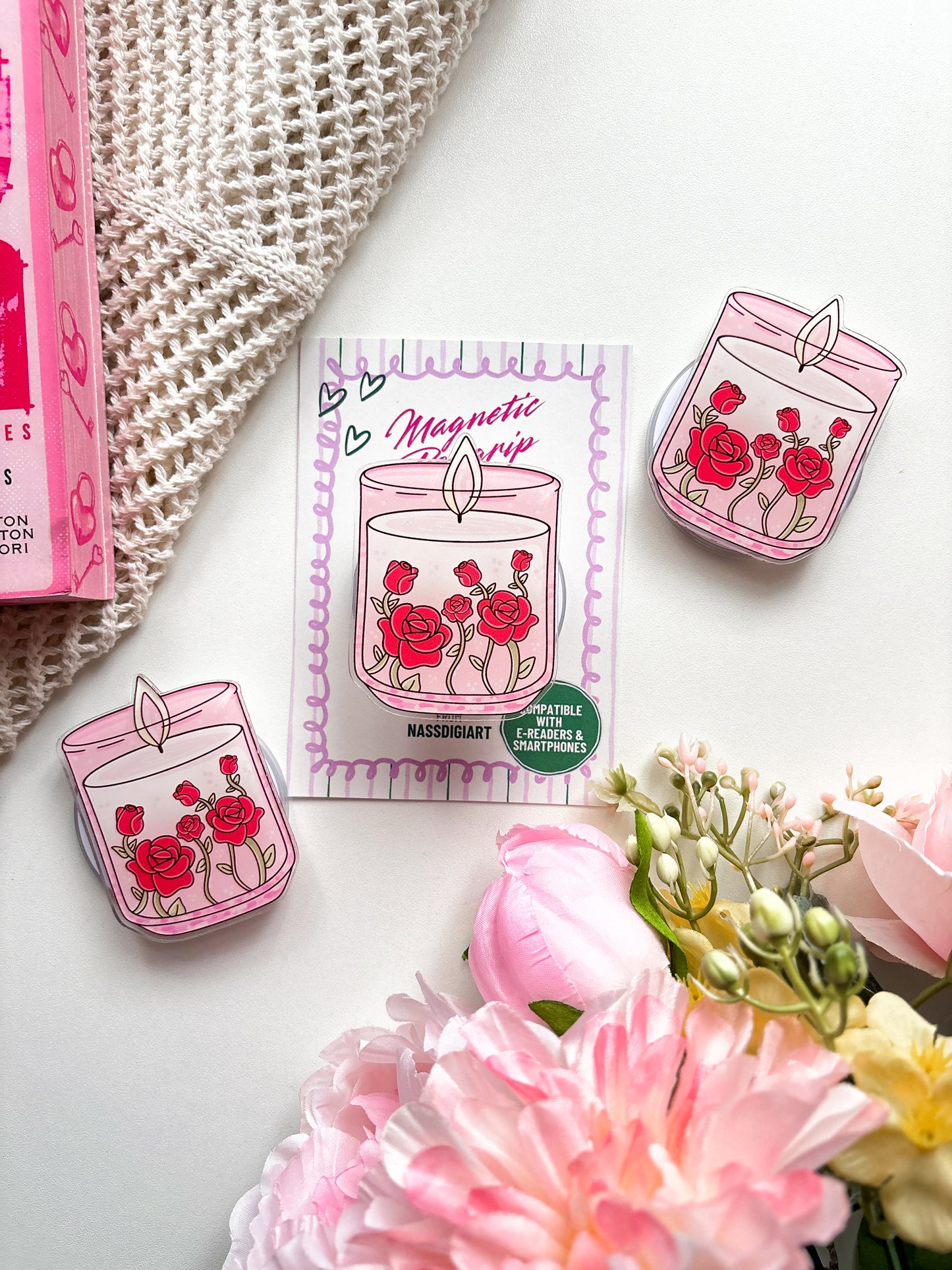 Romance Candle Magnetic Grip