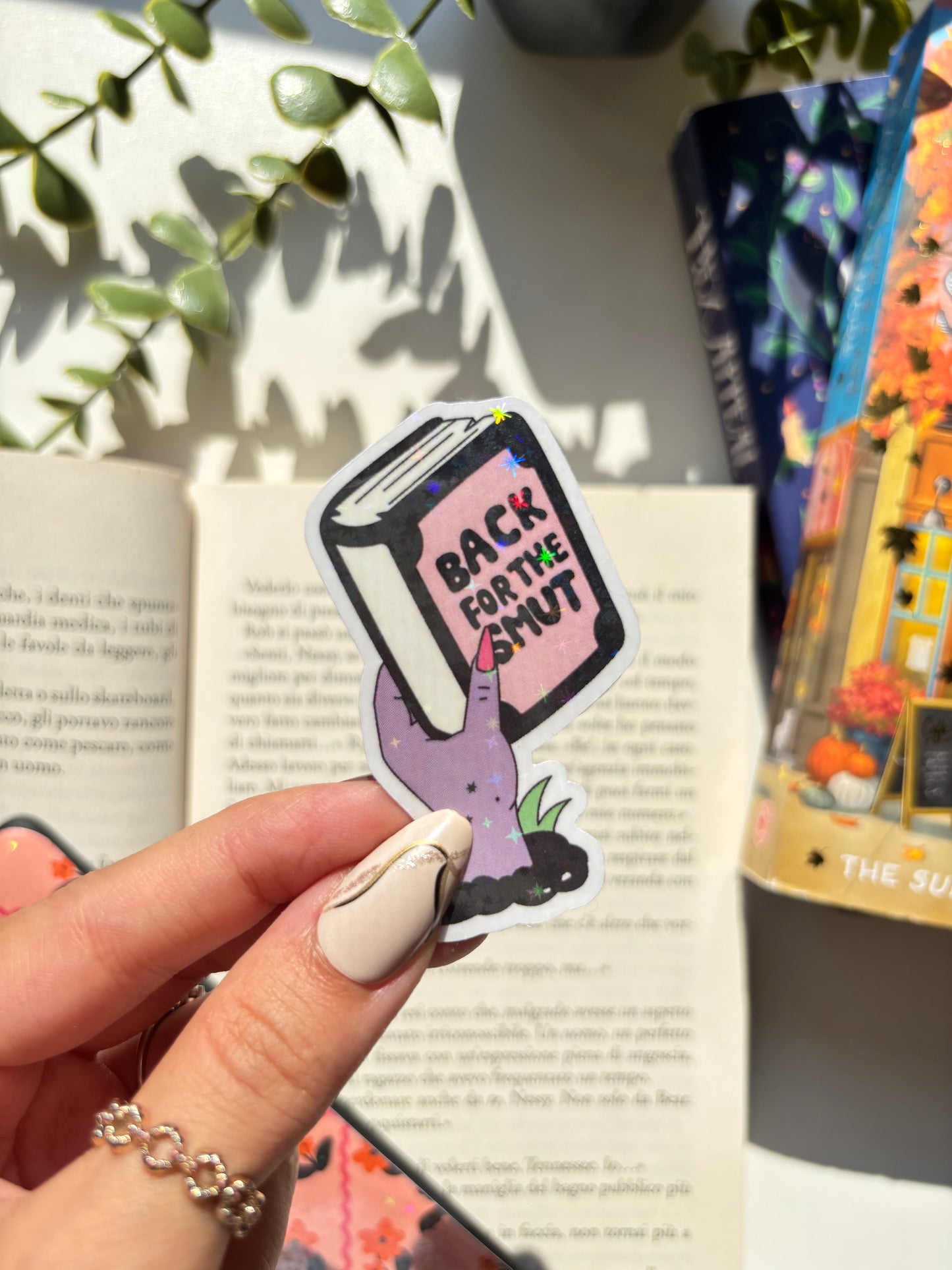 Back for the smut Vinyl Sticker