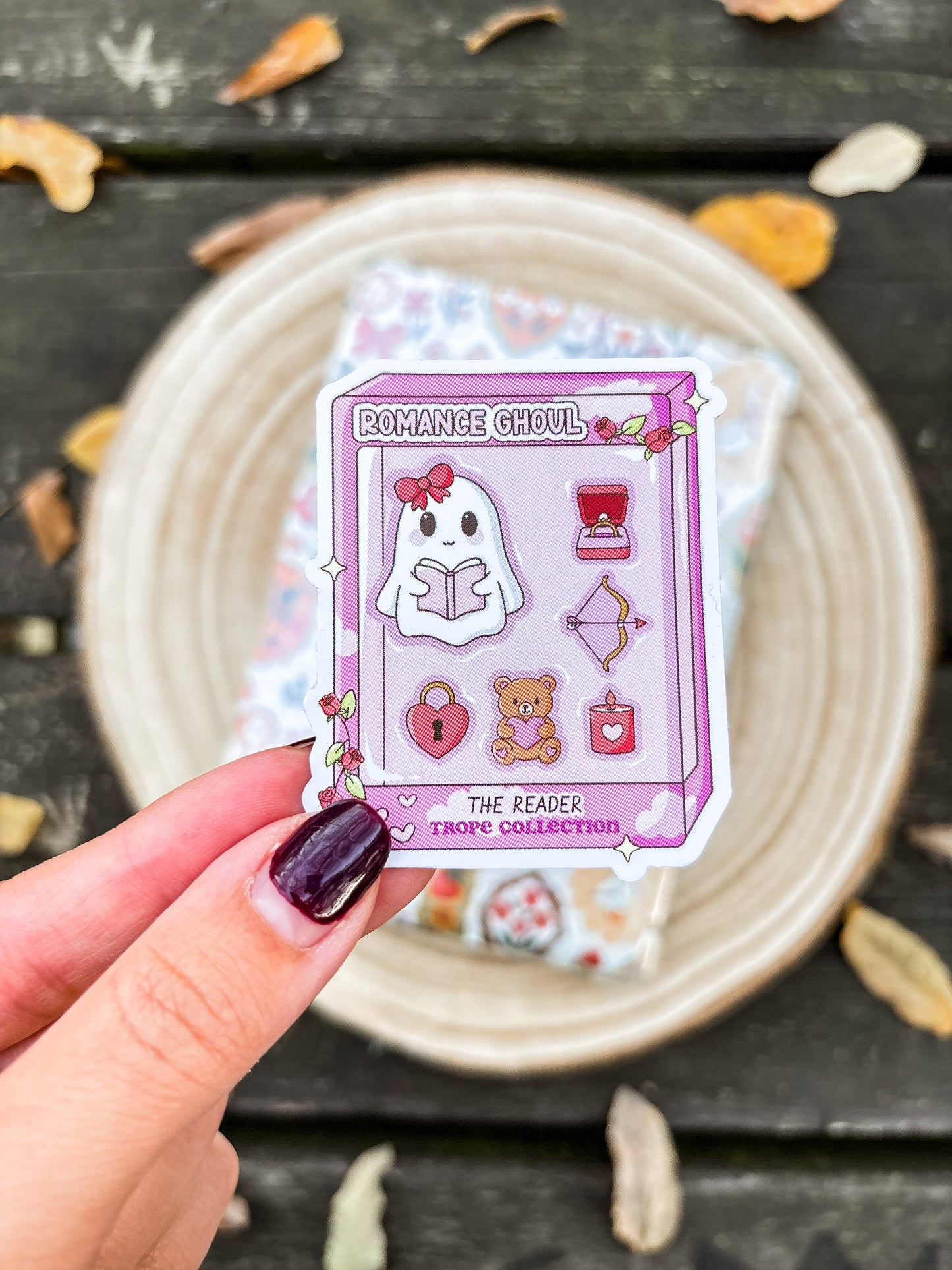 Romance Ghoul Vinyl Sticker