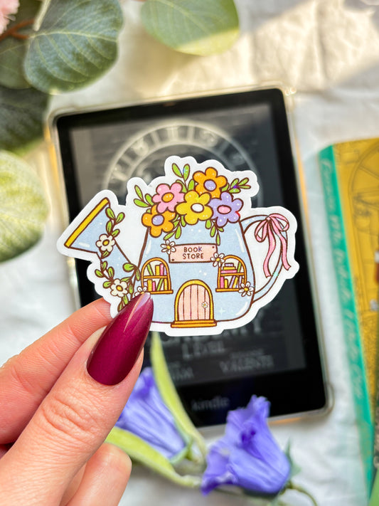 Spring bookstore Vinyl Sticker