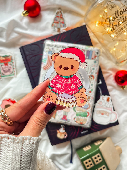 Christmas Teddy Bear  Magnetic grip