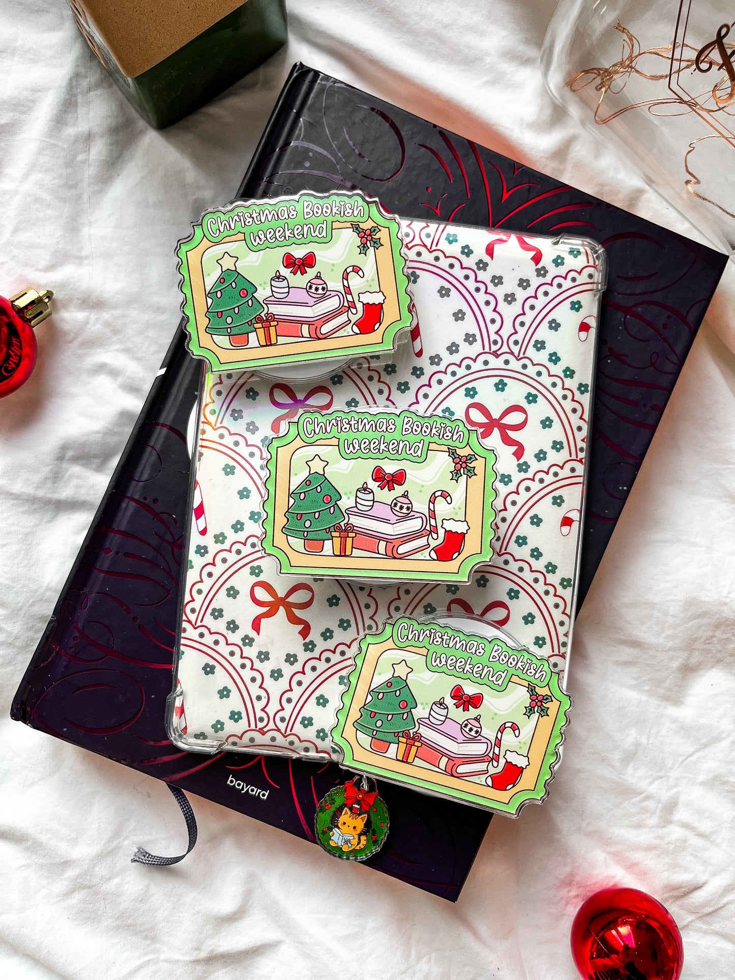 Christmas Bookish Weekend Magnetic grip
