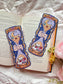 Late night reader Die-cut bookmark bookish gift