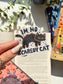 Halloween Cat Vinyl Sticker