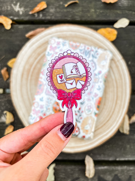 Romance Candle Vinyl Sticker