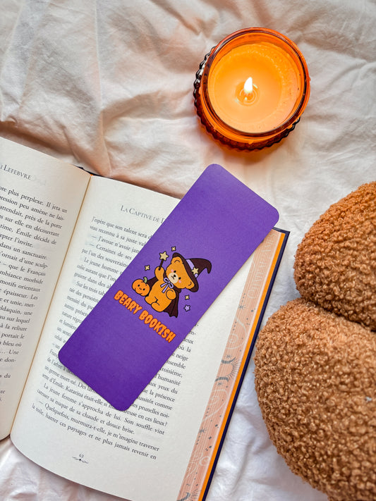 Witch teddy Bear bookmark