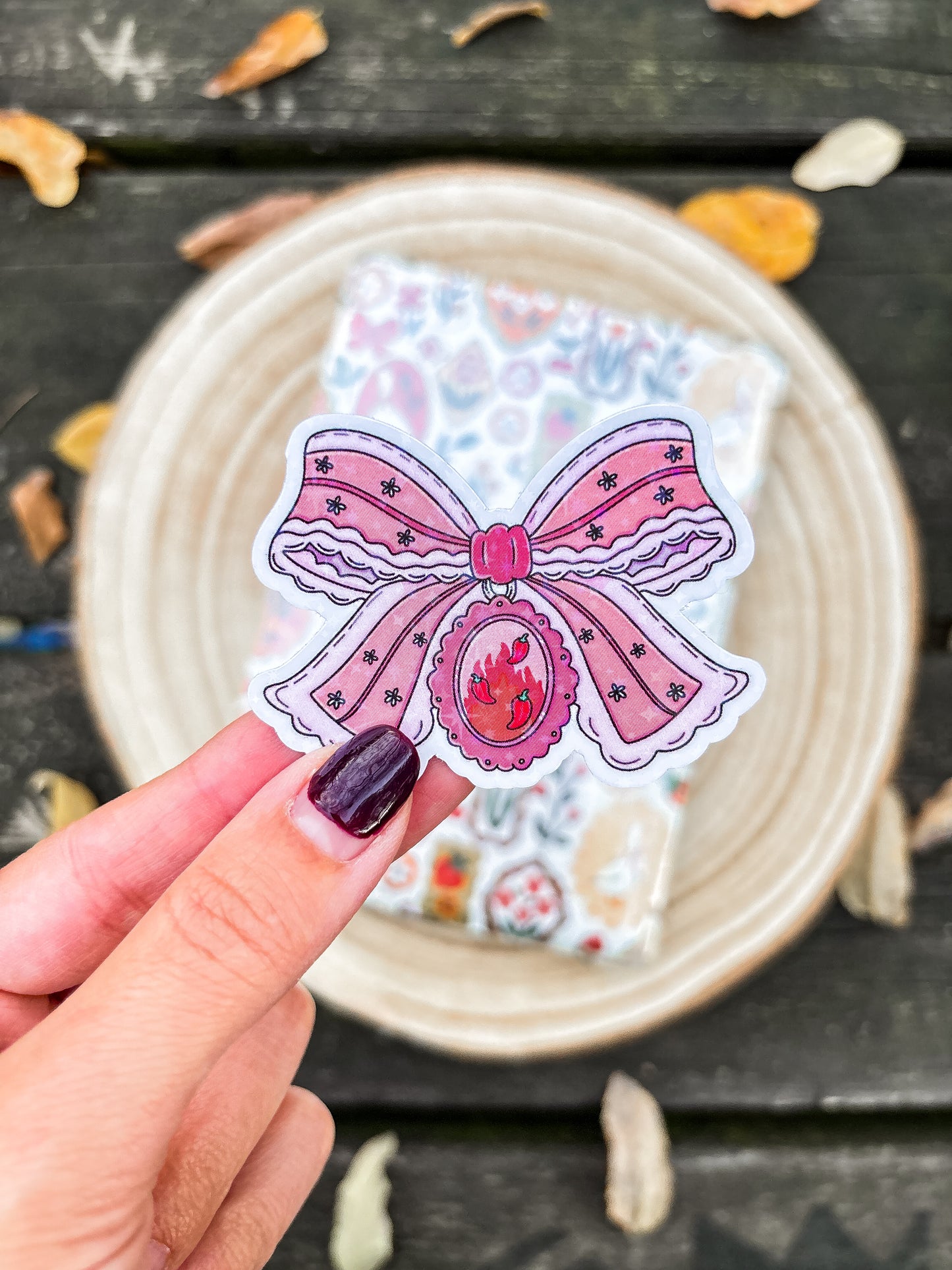 Smut Bow Vinyl Sticker