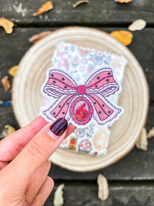 Smut Bow Vinyl Sticker
