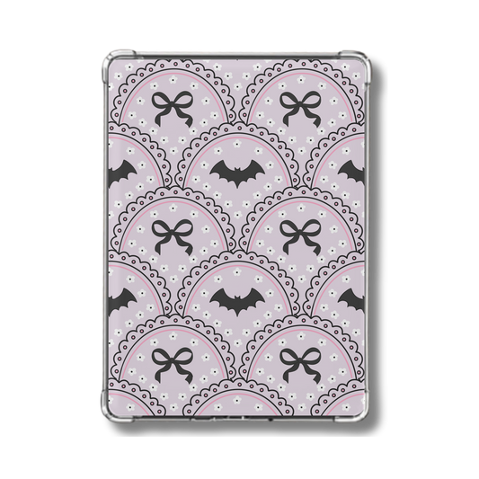 Purple Bat and Bow Holographic Insert