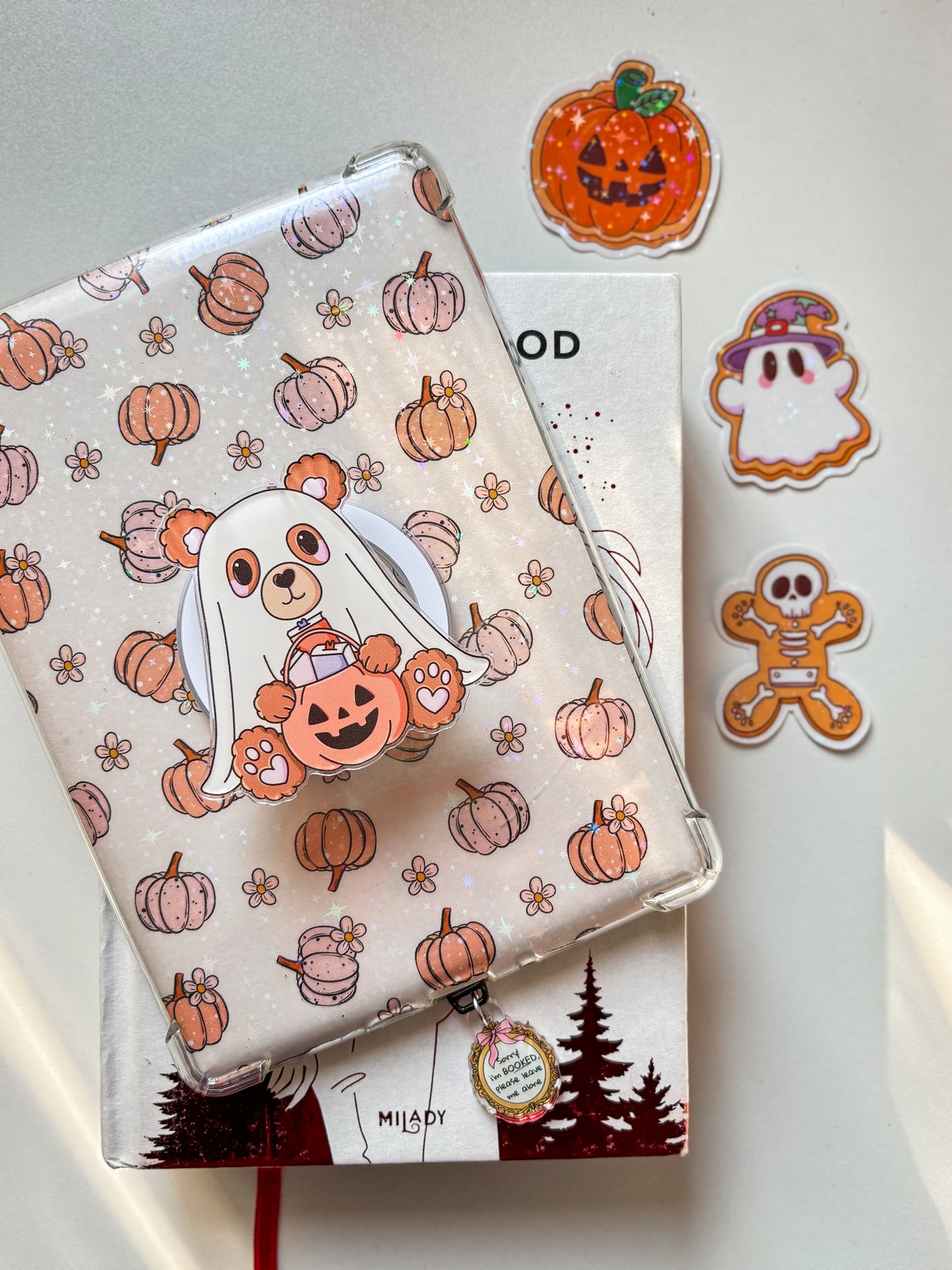 Spooky Teddy Bear Magnetic Grip