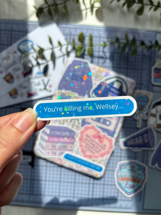 Off Campus Quote Vinyl Sticker