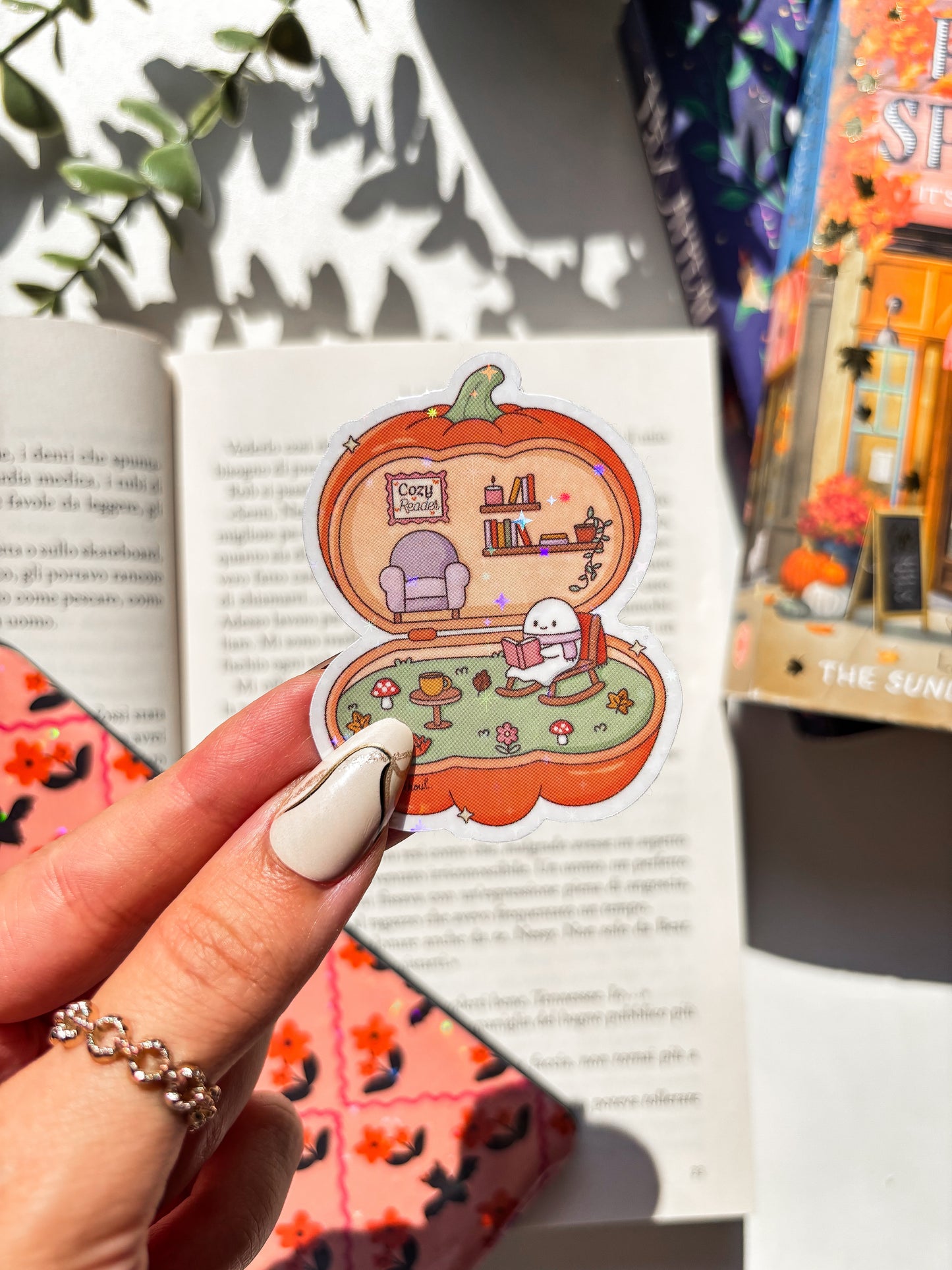 Cozy Fall Vinyl Sticker