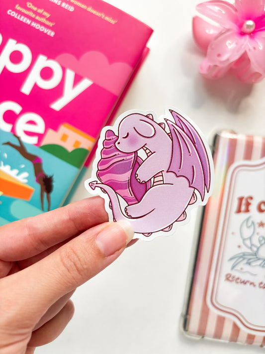 Summer Dragon Vinyl Sticker