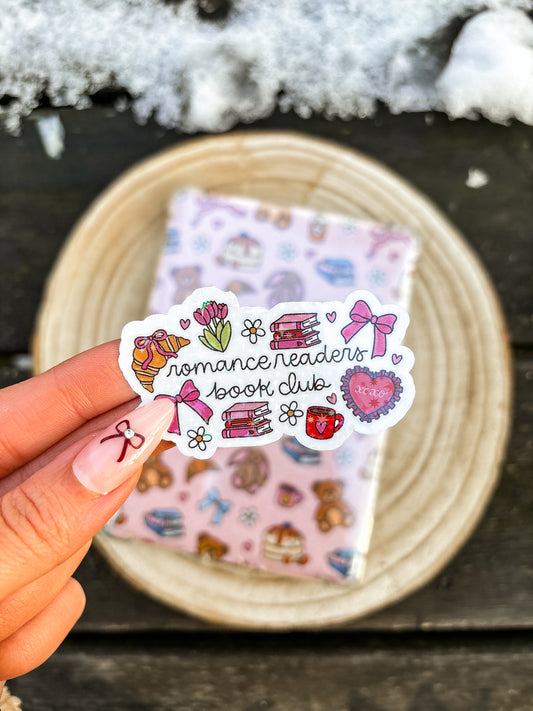 Romance book club Vinyl sticker
