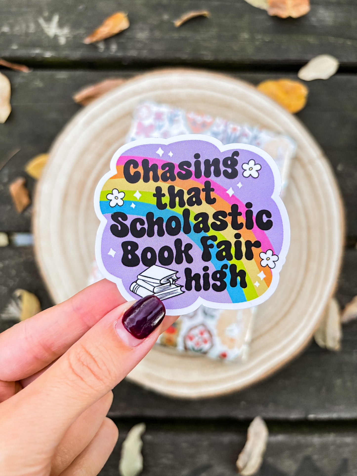 Scholastic Book Fair Vinyl Sticker