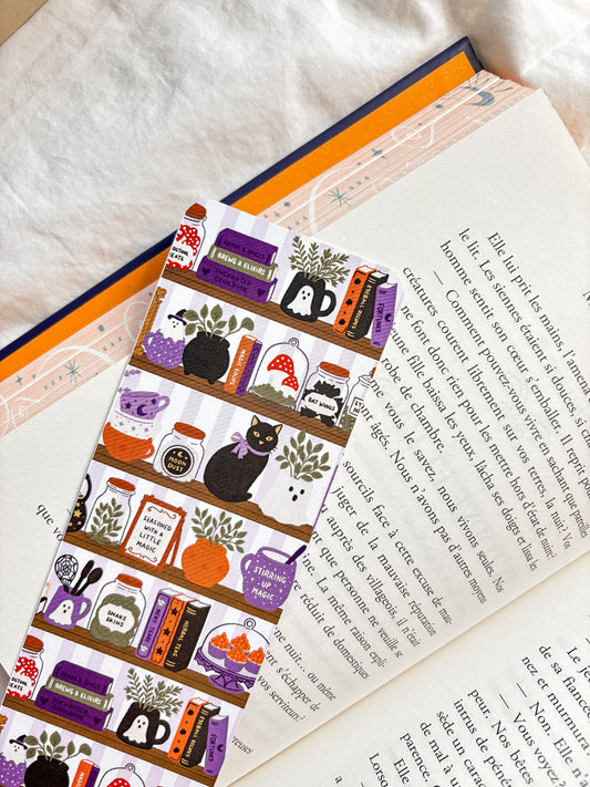 Whimiscal Witch Library bookmark