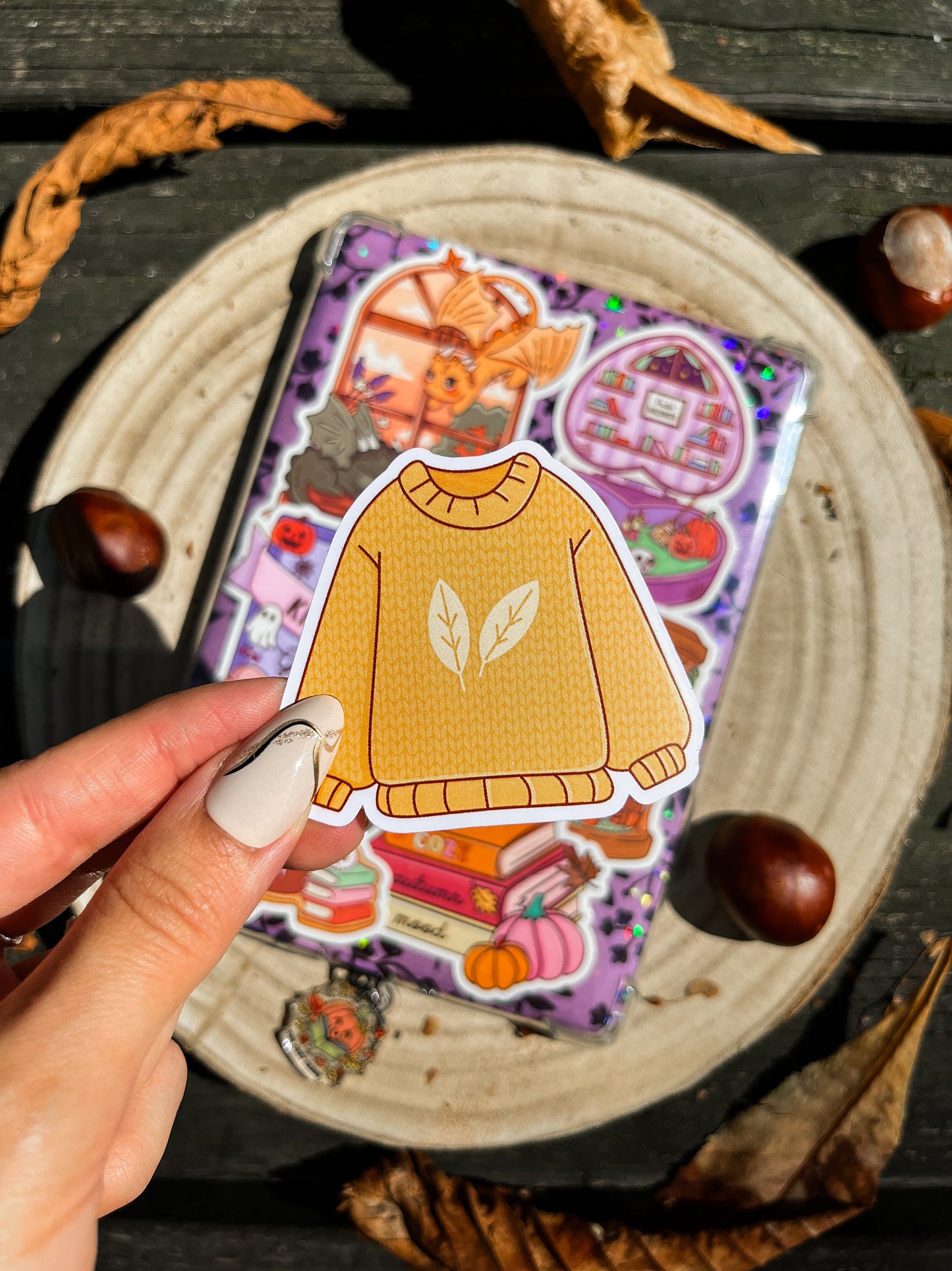 Sweater Vinyl Sticker