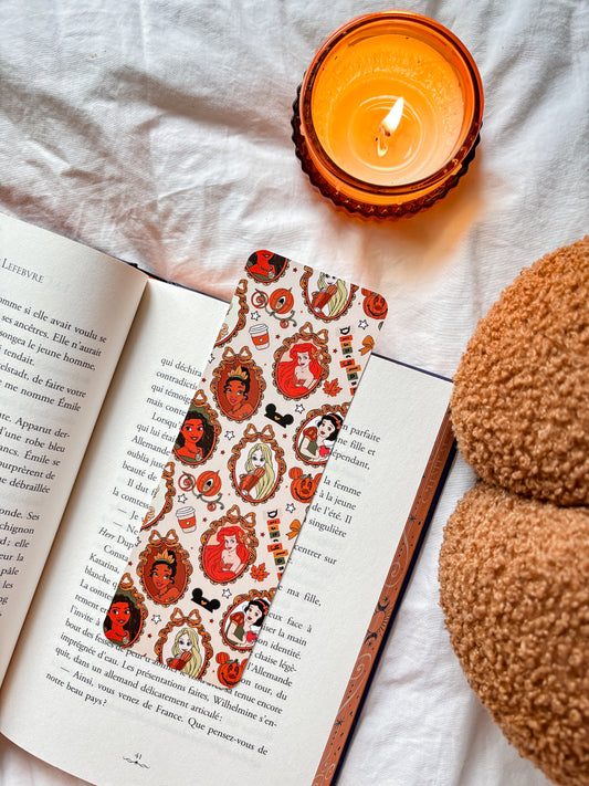 Fall Princess bookmark