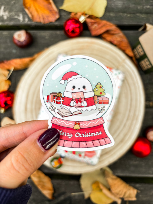 Xmas Ghoul Vinyl Sticker