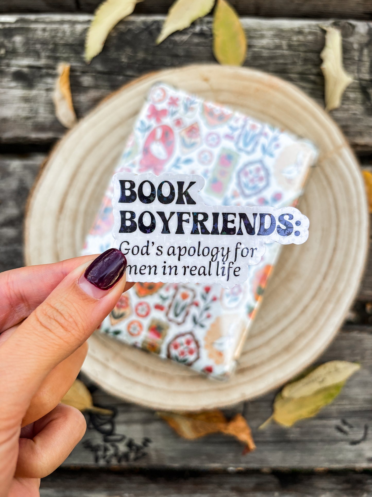 Book Boyfriends Vinyl Sticker