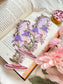 Fairy garden Die-cut bookmark bookish gift