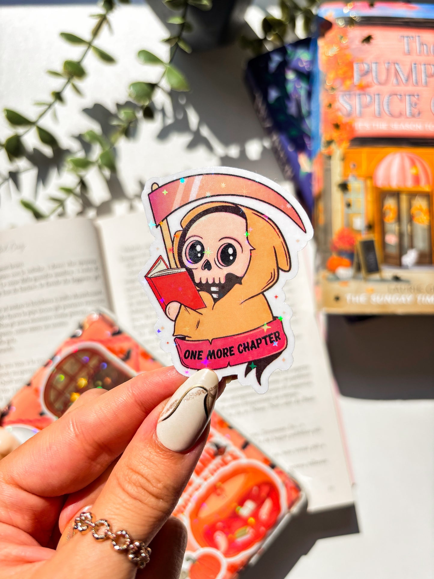 One More Chapter Vinyl Sticker