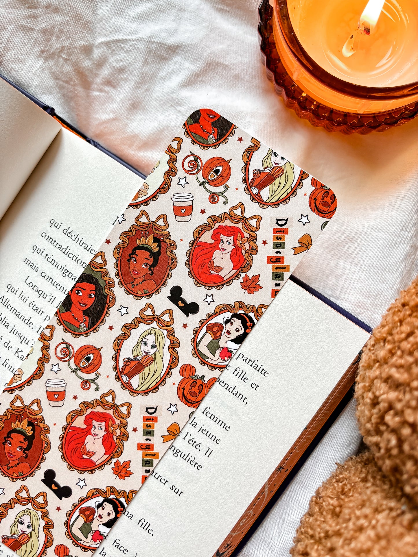 Fall Princess bookmark