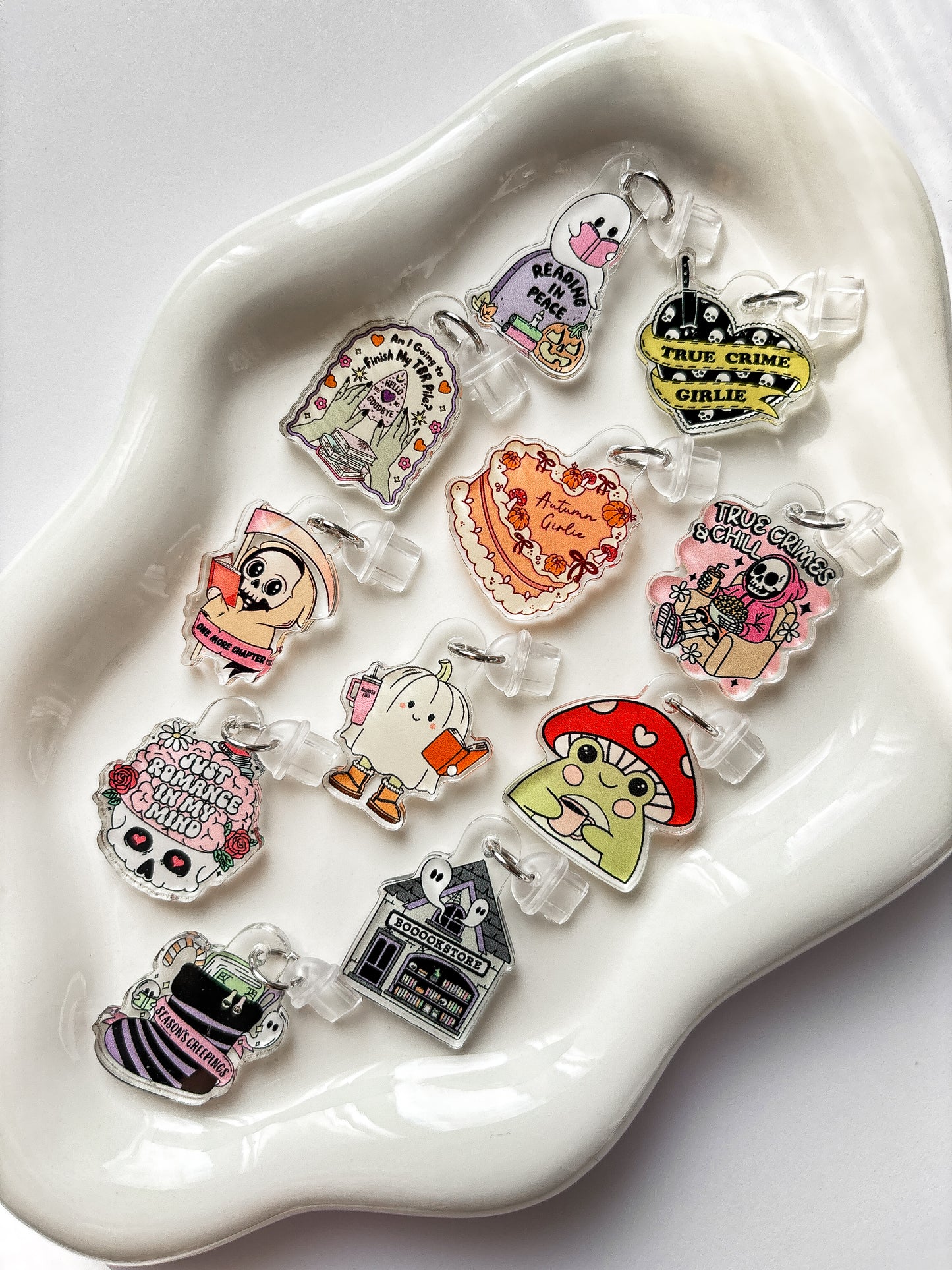 Fall/Halloween Acrylic Charms