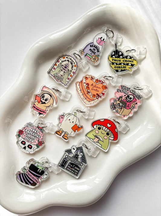Fall/Halloween Acrylic Charms