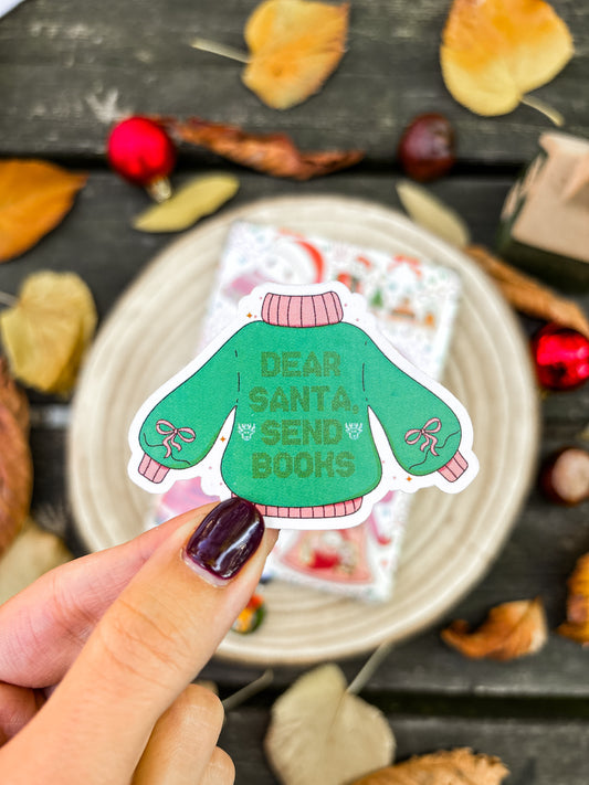 Holiday Sweater Vinyl Sticker