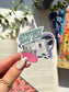 Mystery Book Club Vinyl Sticker