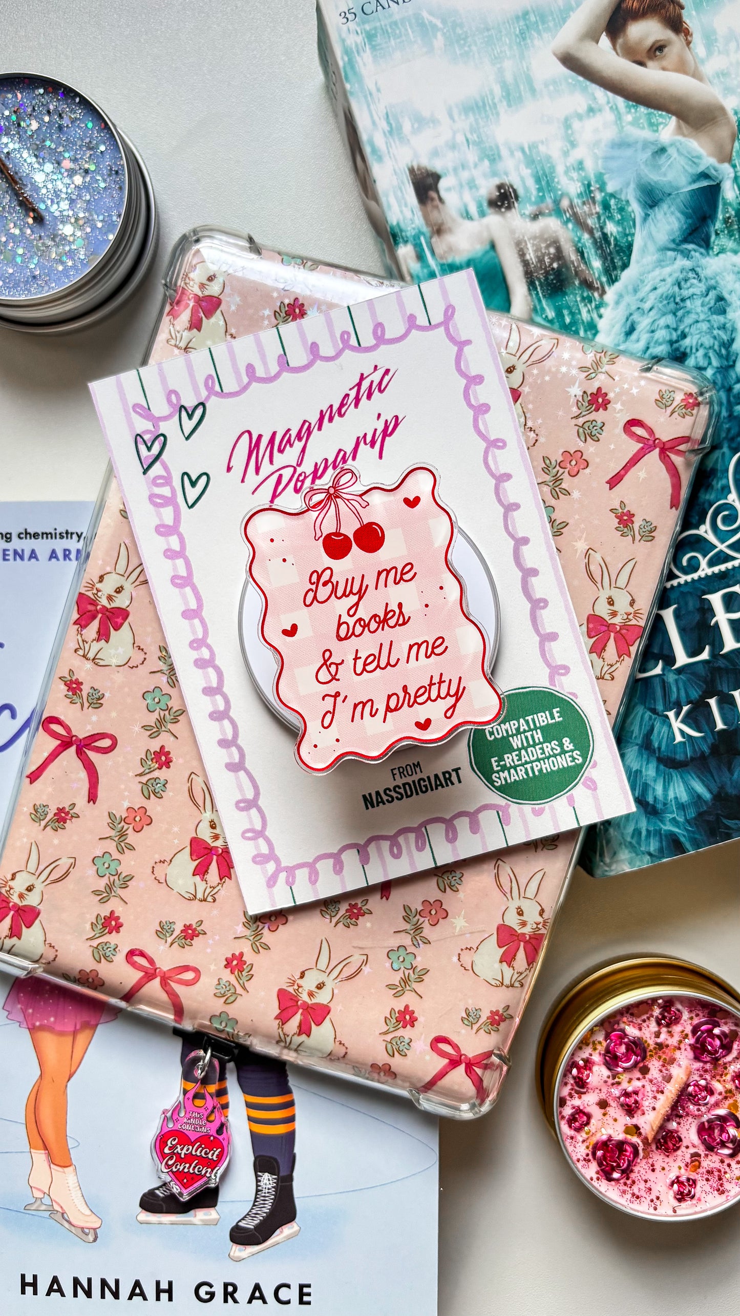 Buy me Books Magnetic Grip